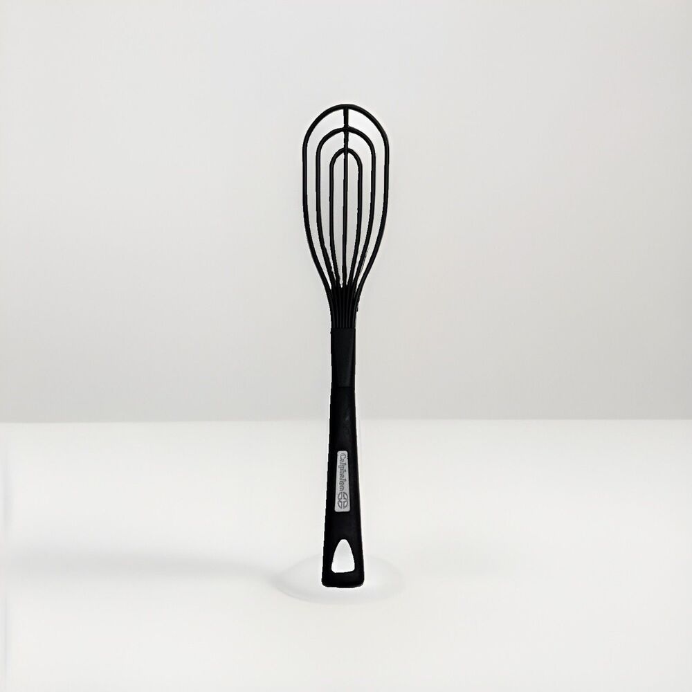 14" Black Calphalon Nylon Flat Whisk